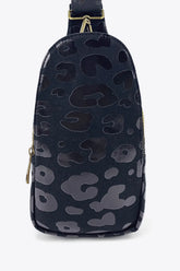 Printed PU Leather Sling Bag STYLE SOURCE