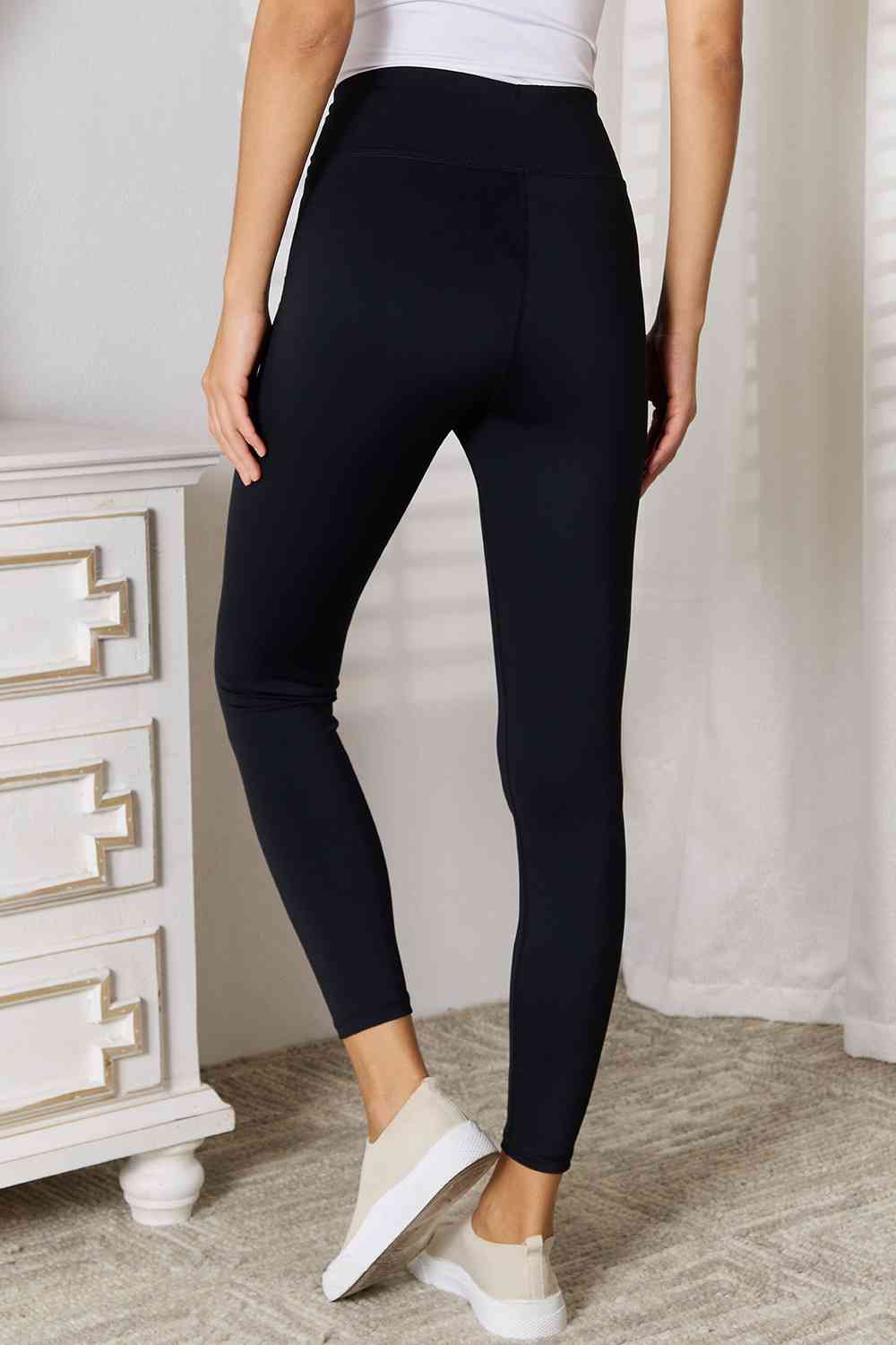 Basic Bae V-Waistband Sports Leggings STYLE SOURCE